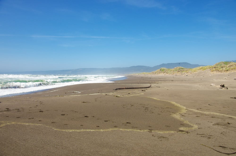 A view of a beach